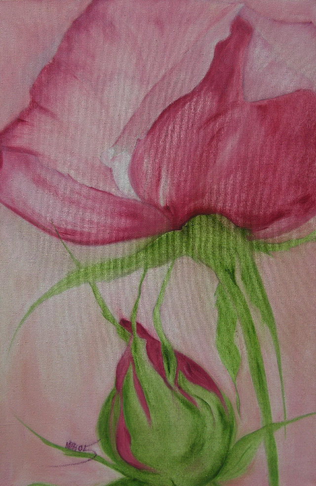 Romantica l auf Leinw. 80x120cm